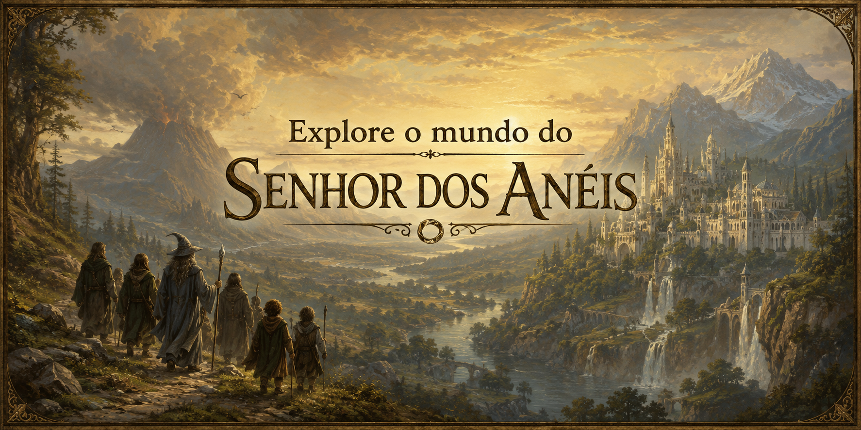Explore o Mundo Criado por Tolkien